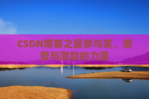 CSDN博客之星参与奖，荣誉与激励的力量