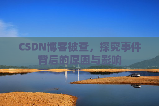 CSDN博客被查,探究事件背后的原因与影响